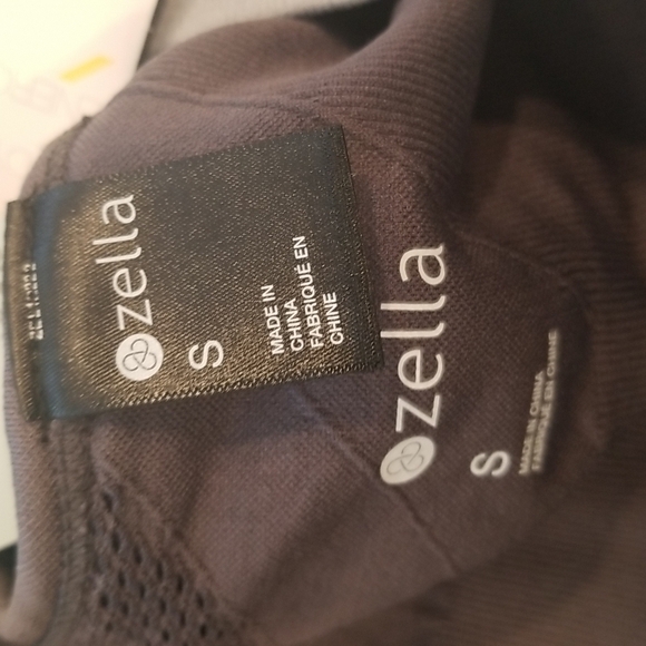 💕ZELLA💕 Pulse Seamless Sports Bra ~ Grey Forged Small S NWT - Picture 12 of 14